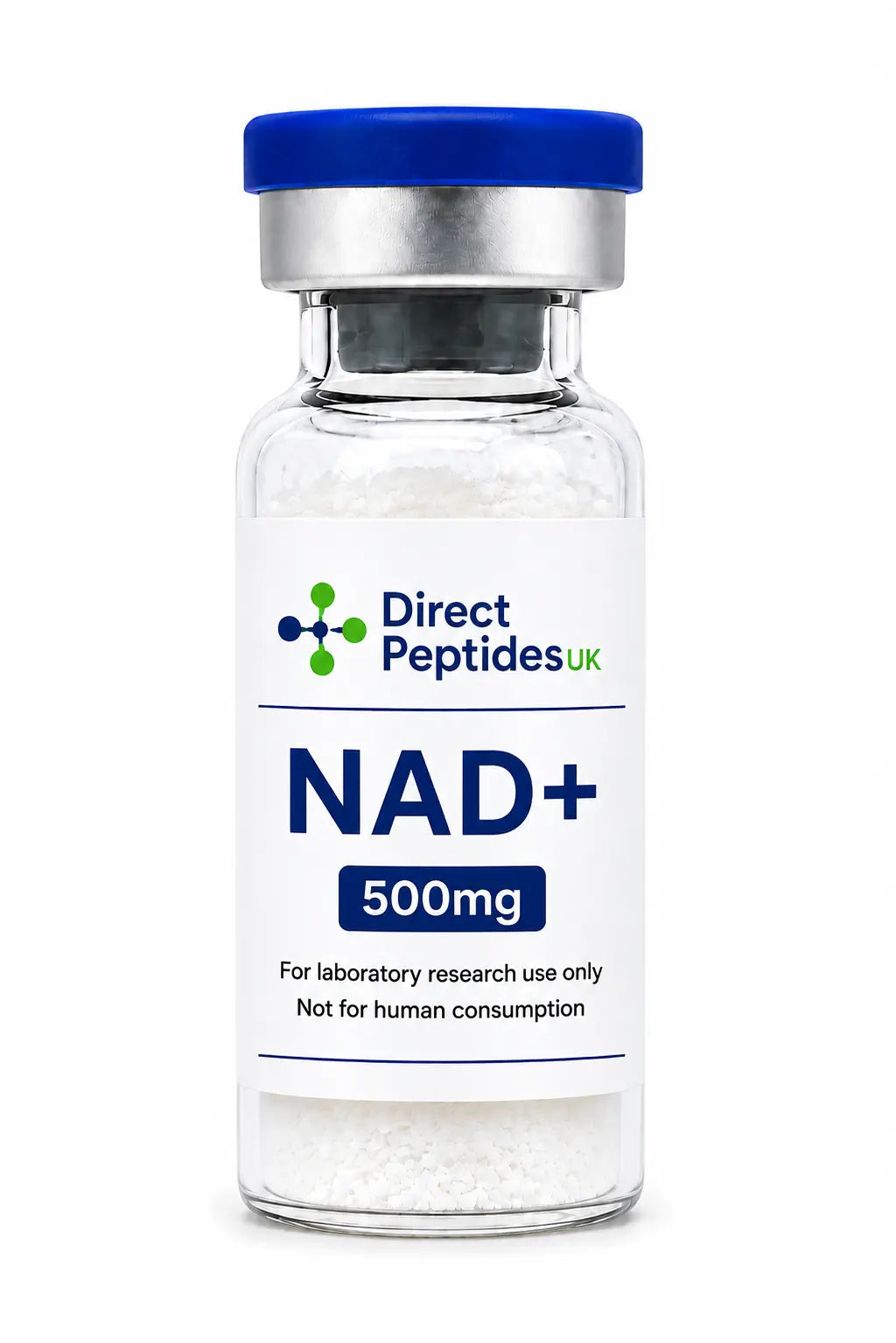 NAD+ 500mg Lyophilised Powder Laboratory Chemical - Direct Peptides UK